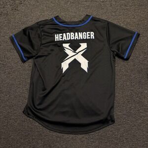 Excision Headbanger Baseball Jersey XL EDM EDC LSDream Ultra Lollapalooza Rare